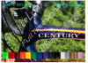 CENTURY Cycling Head Tube Set Fork Frame Decal Cycling Bicycle Cyclist Bike